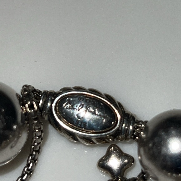 David Yurman Sterling Silver Elements Bracelet - Picture 5 of 7